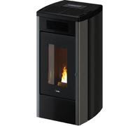 Poêle à granulés Cadel Atena Plus 14 | 14 kW Acier Titanium
