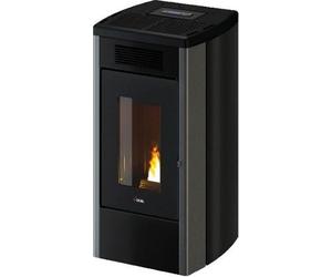 Atene Plus 14 T2 Poêle à granulés ventilé 13,7 kW Réservoir 23 kg Volume chauffant 399 m3 Métal titane