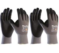 ATG Glove Solutions 42-874/07 HS Gant de Travail Sécurité - Confortable - MaxiFlex Ultimate AD-APT - Taille 7 / S Gris