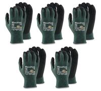 ATG Lot de 5 paires de gants de protection contre les coupures ATG Maxiflex Cut Taille 9 Gants de travail anti-coupures Taille L