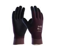 ATG MAXIDRY OIL Gants tricotés étanches - Rouge pourpre/Noir - Taille 10
