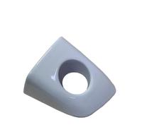 ATGCBCAUF Poignée De Porte Extérieure Avant Gauche Sans Chrome Trou De ouvercle De Verrouillage Garniture Pour A6 C7 Avant A7 4G A8 D4 S6 LHD 4H1837879 Poignée Extérieure(Ibis White)