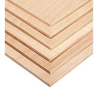 AtHaus® Contreplaqué Multiplis - 120x60 cm - 3 mm | Panneau en bois contreplaqué - découpe sur mesure, idéal pour DIY, bricolage, modélisme et projets créatifs
