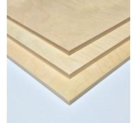 AtHaus® Contreplaqué Multiplis - 40x40 cm - 10 mm | Panneau en bois contreplaqué - découpe sur mesure, idéal pour DIY, bricolage, modélisme et projets créatifs