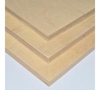 AtHaus® Contreplaqué Multiplis - 70x40 cm - 18 mm | Panneau en bois contreplaqué - découpe sur mesure, idéal pour DIY, bricolage, modélisme et projets créatifs