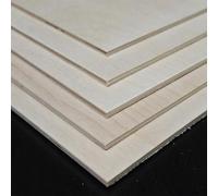 AtHaus® Contreplaqué Multiplis - 70x40 cm - 4 mm | Panneau en bois contreplaqué - découpe sur mesure, idéal pour DIY, bricolage, modélisme et projets créatifs