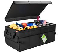 ATHLON TOOLS - Grand sac de coffre Basic avec couvercle - noir