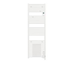 Atlantic Sèche-serviettes électrique DORIS DIGITAL 500W, Blanc brillant, Une finition légère et épurée, Fonction Boost pour une montée en température rapide