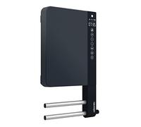 Atlantic Sèche-serviettes soufflant TELIA 2 barres 1800W (800+1000) Noir – commandes tactiles
