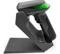 Atlantis Land A08-LD230P-2D-W Lecteur de codes-barres laser noir 1D/2D portable
