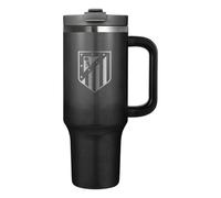 ATLETICO DE MADRID - Gobelet Isotherme Double Paroi Acier Inoxidable avec Caisse Cadeau - 500 ml