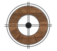Atmopshera Horloge Dorian en bois et métal - 65 cm