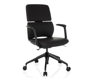 ATMOS DESIGNER - Siège de bureau de qualité professionnelle Noir
