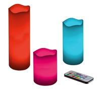 Atmosphera - Coffret de 3 bougies LED