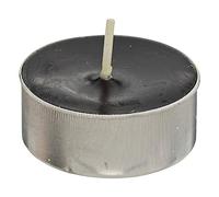 Atmosphera - 18 Bougies chauffe-plats Hugo H1,5cm noir