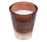 Bougie Parfumée Atmosphera Alma 270 g, Pot en Verre - Parfum Coton