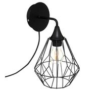 Atmosphera - Applique murale Flave - métal et cuivre - noir - D19 cm