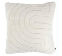 Atmosphera Arka coussin ivoire - 45 x 45 cm