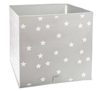 Atmosphera - Bac de Rangement Pliable Gris étoiles