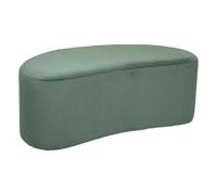 Atmosphera Banc demi-lune velours - Vert
