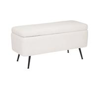Atmosphera Banquette Aurora - Blanc