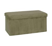 Atmosphera Banquette coffre pliable - Kaki