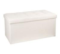 Atmosphera - Banquette coffre pliable Lysandre - L. 76 x H. 38 cm - Beige - Lysandre Beige G