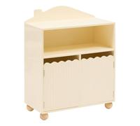 Atmosphera - Bibliothèque enfant Bouli 2 portes et 1 niche Beige 60x30x75,5 cm