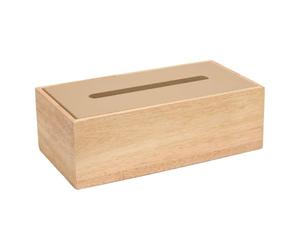 Atmosphera - Boîte à mouchoirs bonie 14x27cm Beige