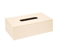Atmosphera - Boîte à mouchoirs Natty rectangulaire 14x25cm Blanc
