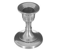 Atmosphera - Bougeoir Argent en métal H7.5