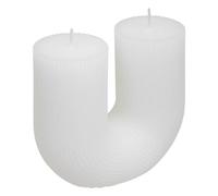 Atmosphera - Bougie en u demi 400g blanc