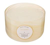 Créateur d'intérieur - Bougie Parfumée Design "Wavy" 540g Vanille Ambrée