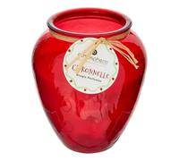 Atmosphera - Bougie parfumée 550g Fruity citronnelle - Rouge