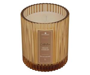 Atmosphera - Bougie parfumée albie 290g pot verre épice