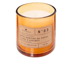 Atmosphera - Bougie Parfumée Fleurs d'agrumes Pot en Verre 130 G - Anti-odeurs de Tabac