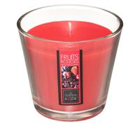Atmosphera Bougie parfumée Nina en pot en verre aux fruits rouges 190 g