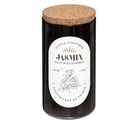 Atmosphera - Bougie Parfumée Pot en Verre avec Couvercle 230 G Parfum Jasmin