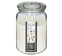 Atmosphera Nina Bougie parfumée à la vanille dans bocal en verre - 510 g