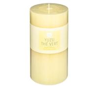 Atmosphera - Bougie parfumée Yuzu Thé Vert H 14 cm