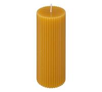 Atmosphera Bougie déco Demi 14 cm Moutarde