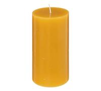 Atmosphera - Bougie Ronde Jaune D 6.8 x H 14 cm