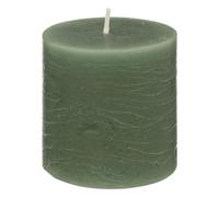 Atmosphera - Bougie Ronde Rustique Vert Eucalyptus D 6.7 cm