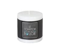 Atmosphera - Bougie rustique - blanc - 220g
