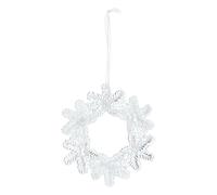 Atmosphera Boule de Noël couronne - Transparent