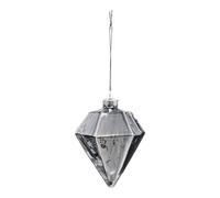 Atmosphera Boule de Noël en verre - Argent
