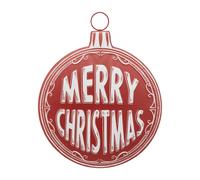 Créateur d'intérieur - Boule de Noël "Merry Christmas" 40cm Rouge