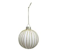 Atmosphera Boule de Noël verre - Marron glacé