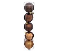 Atmosphera Boules de Noël Colorama - Marron