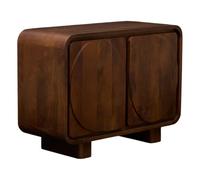 Atmosphera - Buffet Shelty rectangulaire 70x96cm 2 Portes Marron